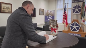 Under Secretary of the Army Visits Camp Kosciuszko - B-Roll