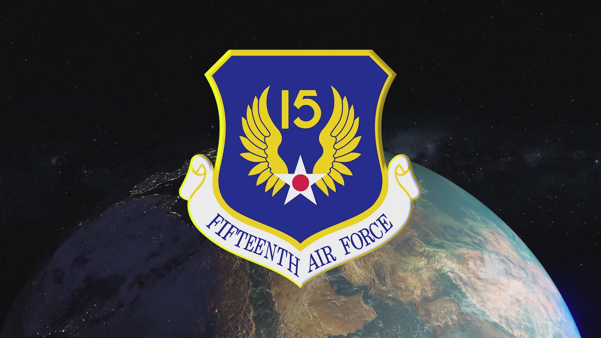 Fifteenth Air Force is comprised of 47,000 Airmen assigned to (or dispersed across) 13 Wings and 3 Direct Reporting Units within the Continental United States.  As a Force Provider, we are charged with providing combat-ready forces worldwide for Competition, deterrence and conflict.