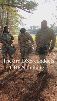 Dogface Soldiers complete chemical, biological, radiological, and nuclear defense training