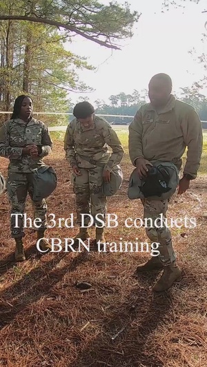 Dogface Soldiers complete chemical, biological, radiological, and nuclear defense training