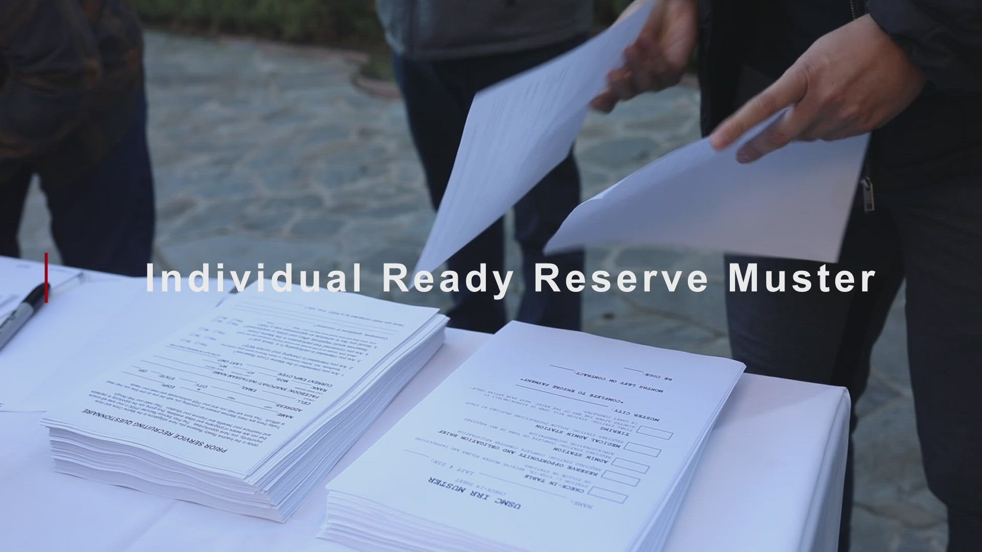 The U.S. Marine Corps hosts Individual Ready Reserve (IRR) musters across the United States, including Manhattan Beach, Cali., Jan. 21 and Tampa, Fl., Jan. 28, 2023, to promote recruitment and retention within the Selected Marine Corps Reserves. The Marine Corps IRR is a segment of the Marine Corps Ready Reserve composed of former active duty or reserve military personnel. Marines in the IRR may be ordered to attend at least one muster duty a year to complete administrative obligations. (U.S. Marine Corps video by Lance Cpl. Jennifer Delacruz)<br /><br />The Music within the following video production is copyright material used under license with HookSounds contract dated 30 Nov.