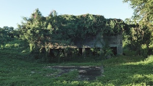 B-Roll of Sumay Cable Station on Naval Base Guam