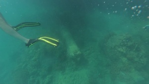 B-Roll of Sunken Artifacts, Apra Harbor, Guam