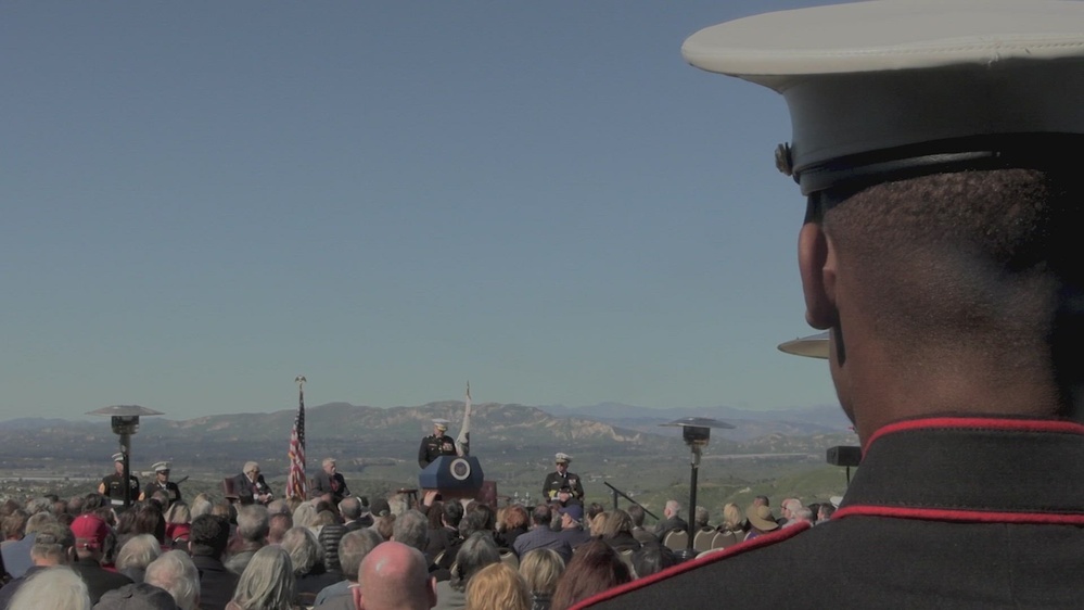 DVIDS - Video - Marines honor President Reagan with wreath laying ceremony