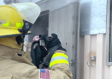 Local Reporter Embedded at DoD Fire Academy for Grade Level Fire Training