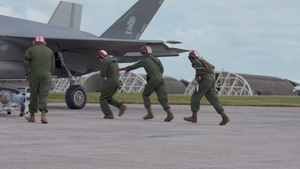 VMFA-121 and VMFA-242 Conduct Hot Loading in Okinawa
