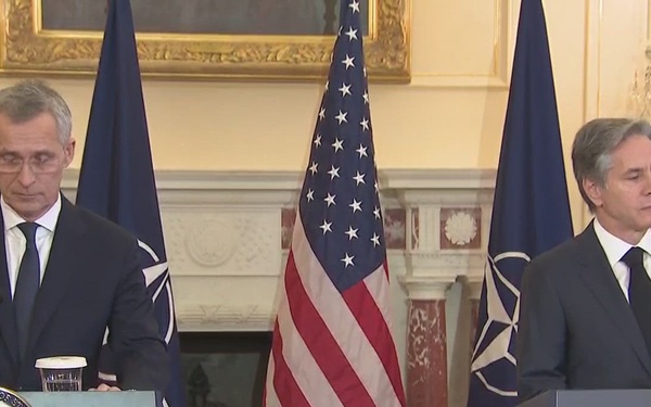 Press conference by NATO Secretary General and the US Secretary of State (Q&amp;A) - IT - 8 February 2023