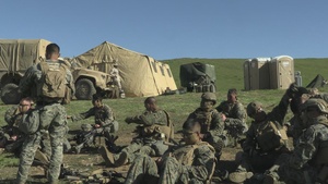 B-Roll: 2nd Bn., 7th Marines takes on Range 800 for squad competition