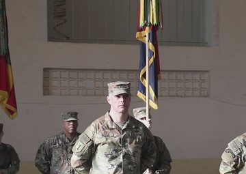 The 1 ID Relinquishes Command to the 4 ID