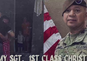 U.S. Army Soldier Reunites with Family Member in Philippines