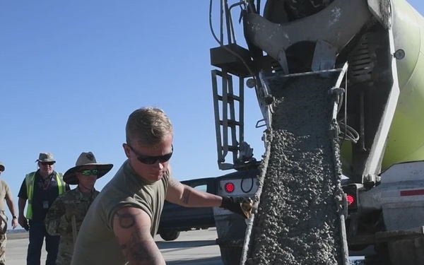 B-Roll: Florida guard modernizes Navy airfield