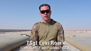 378th ELRS comes together for POL bladder placement