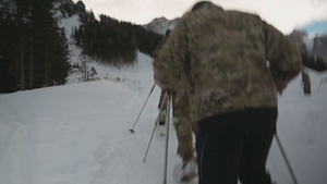 Sky Soldiers Conduct Snowshoe Familiarization with the Italian Army