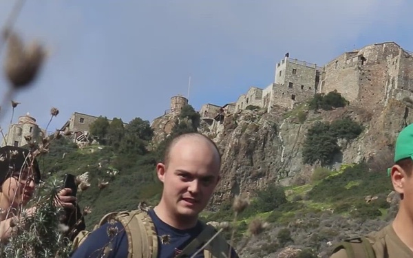B-roll 20K ruck march in Cyprus