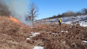 Forestry technician supports first prescribed burn at Fort McCoy for 2023, Part I