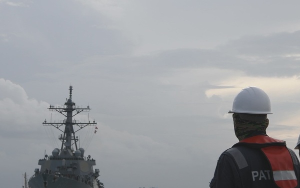 U.S.S. Paul Hamilton DG Port Visit 2023