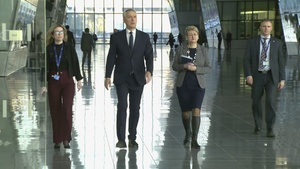 Doorstep statement by NATO Secretary General at the beginning of NATO Defence Ministers meeting (14 Feb. 2023)