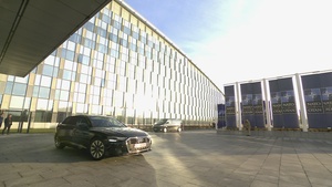 Lithuanian Defence Minister arrives at NATO HQ for the meeting of NATO Defence Ministers (Day 2)