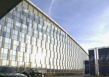 Slovenian Defence Minister arrives at NATO HQ for the meeting of NATO Defence Ministers (Day 2)