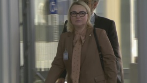 Defence Minister of Czechia arrives at the NATO Defence Ministers meeting (Day 2)