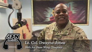 AFN Incirlik Audiogram: Chaplain Jones Resiliency