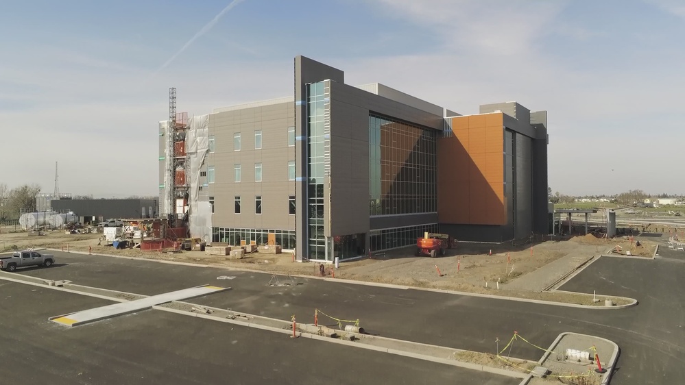 DVIDS Video Stockton VA Clinic Aerials Feb. 2023 (Broll)