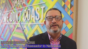 Nebraska Army Reserve Ambassador visits Greater Omaha Chamber