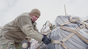 Warrior Shield Training Exercise- Loading equipment pallets