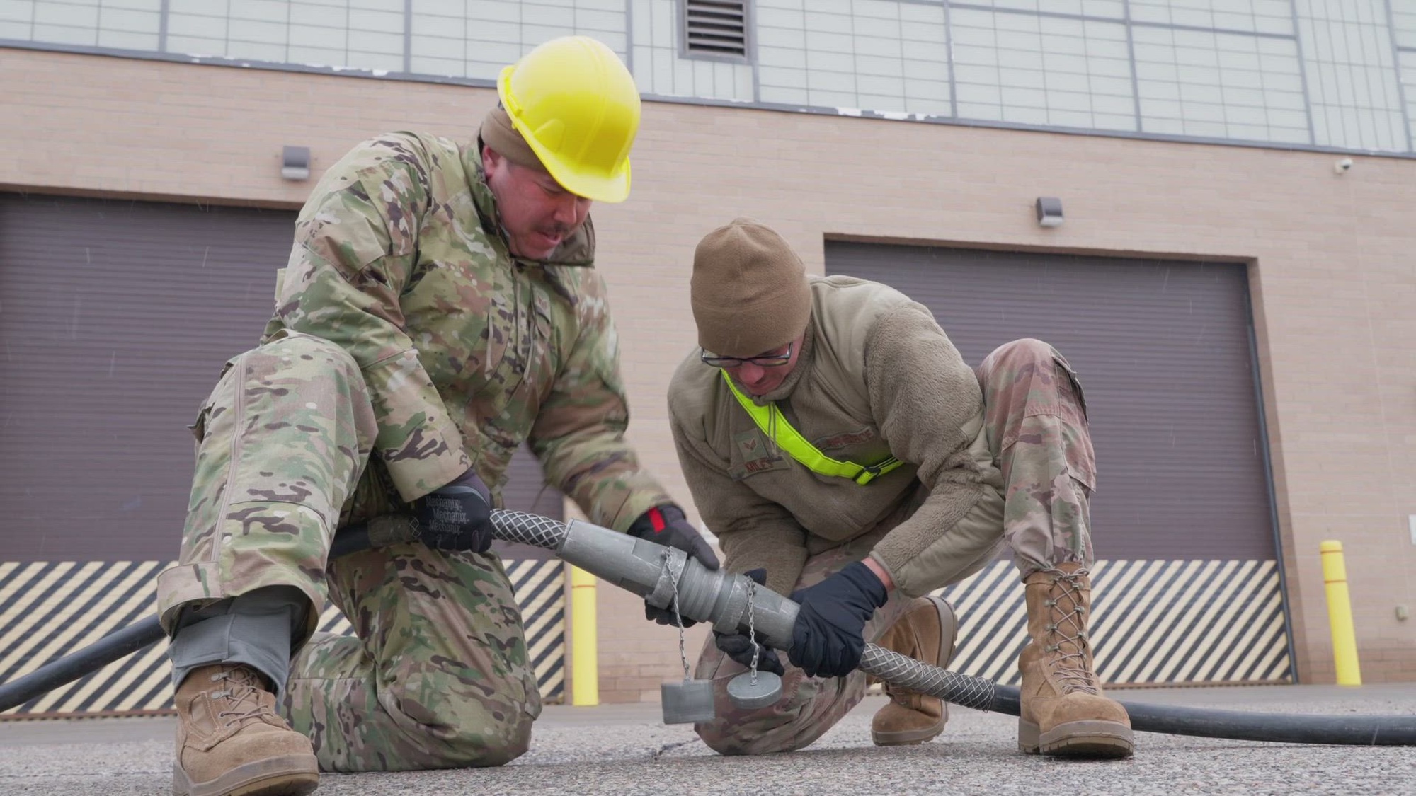 U.S. Airmen with the 729nd Air Combat Control Squadron (ACS) participate in the Warrior Shield Training Exercise on Hill Air Force Base, Utah, Jan. 12, 2023 through Jan. 27, 2023. The 729nd ACS conducted a variety of training objectives such as setting up operational tents, establishing communication equipment and setting entry control points to simulate a deployed operation. Airmen built-up tents to support various mission roles such as mission operations, satellite communications, radar communications, and theater deployable communications.<br /><br />(U.S. Air Force Video by Airman 1st Class Renan Arredondo)