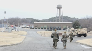 III MSB Marines Practice with Mounted Machine Guns during Bushido Strike 23