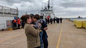 USCGC Seneca returns home