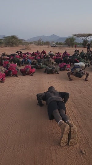 U.S., Kenyan, Ugandan Forces build camaraderie through fitness at Justified Accord [Social Media | 9:19]