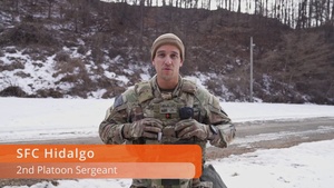 Soldiers of Alpha Company, 304th ESB Field Exercise