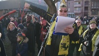 U.S. Army Garrison Stuttgart leadership celebrates Fasching