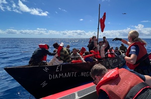 U.S. Coast Guard Station Marathon personnel conduct Operation Vigilant Sentry operations