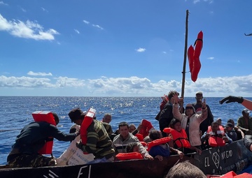 U.S. Coast Guard Station Marathon personnel conduct Operation Vigilant Sentry operations