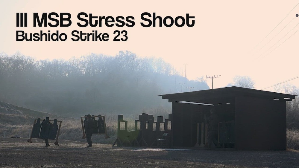 DVIDS - Video - III MSB Marines Show Lethality on Gas Mask Stress Shoot