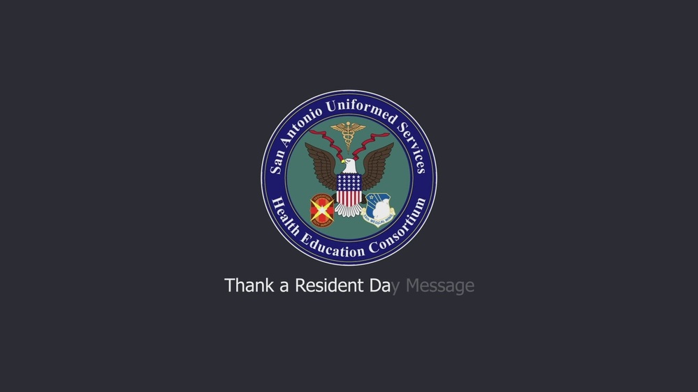 DVIDS Video Thank a Resident Day Message