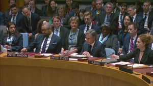 Secretary Blinken participates in a UN Security Council ministerial meeting