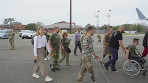 Ukrainian Soldiers Visit Joint Base Charleston