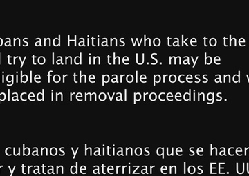 Coast Guard Station Marathon personnel apprehend Cuban migrants