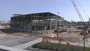 Topping Out: Hurricane Florence Recovery Projects Progress at Cherry Point (B-ROLL)