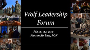 Wolf Leadership Forum – Leading the Wolf Pack