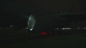 Travis AFB aircrew conducts refueling mission on the way to Avalon