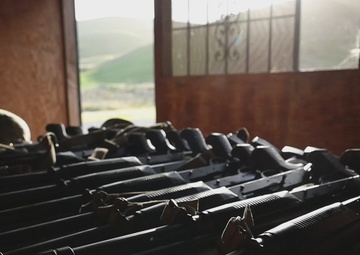 B-Roll: Marine Aviation Support Squadron 3 Conducts Shotgun Range