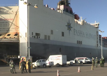 B-Roll: Marine Medium Tiltrotor Squadron 163 Loads MV-22B Ospreys