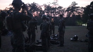 26th MEU Marines Conduct Air Assault Training