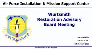 Former Wurtsmith AFB Restoration Advisory Board Meeting – Feb (Part 1)