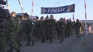 KFOR RC-E Soldiers participate in DANCON Ruck March