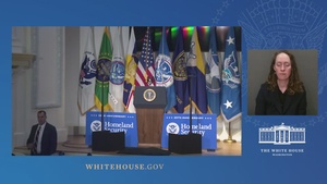 President Biden Delivers Remarks at the Department of Homeland Security’s 20th Anniversary Ceremony